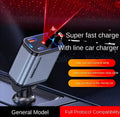 C6 4 In 1 Multi Functional Car Charger 20 Watt (With Light)