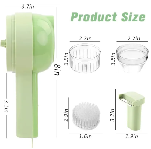 Manual Vegetable & Chili Cutter – Hand Press Food Chopper (Multi-Purpose)
