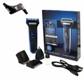 3-in-1 Rechargeable Electric Shaver & Trimmer – Beard, Hair & Nose Grooming Kit